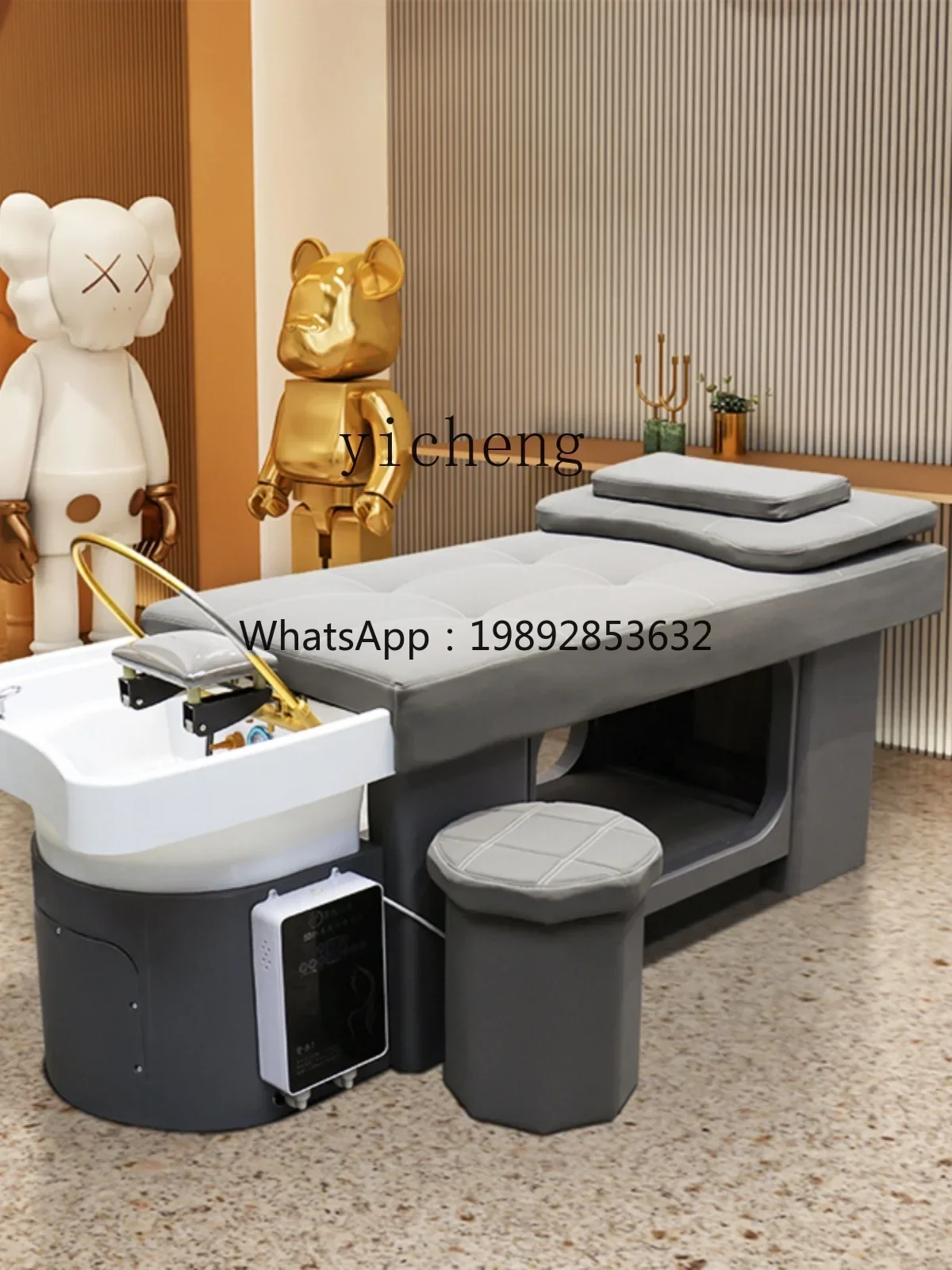 barber shop shampoo bed hair salon special hair salon Thai flush bed fumigation water circulation multi-function
