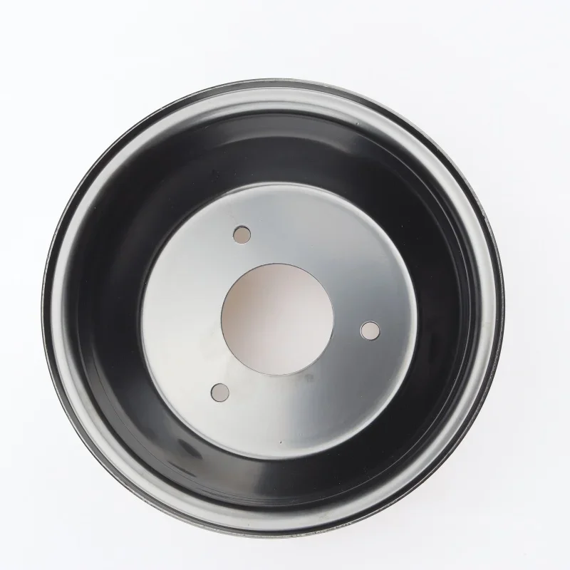 

130mm 3-Hole Iron Wheel Rim for E-Bike/ATV/Scooter - Universal Harley Style Motorcycle Accessory