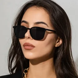 2024 Vintage Square Polarized Sunglasses Men Women Luxury Brand Designer Retro Driving Sunglasses UV400 Y2K Retro Sun Glasses
