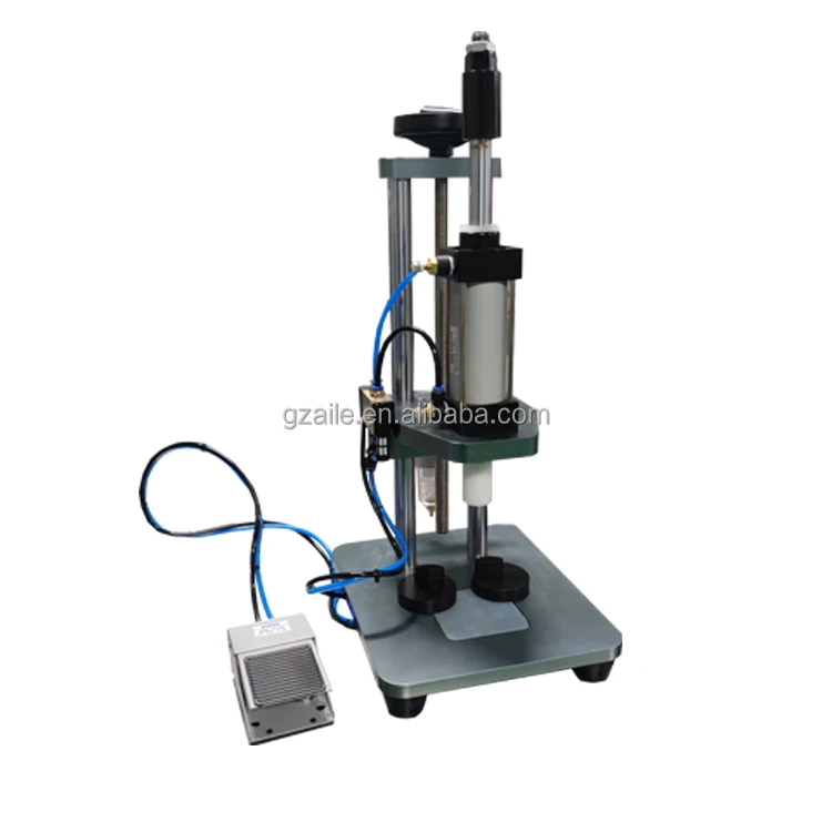 

Полуавтоматическая машина для укупорки духов, машина для запечатывания духов, машина для обжима колец