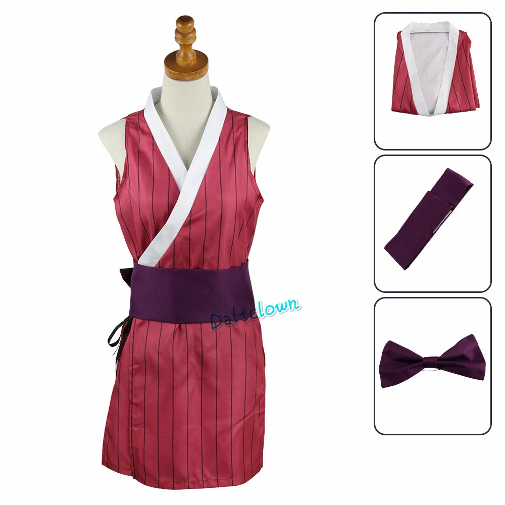 Anime Hinatsuru Makio Suma Cosplay Costume, Uzui Tengen Wives Kimono Uniforme, Robe Sexy, District de Divertissement Périphérique