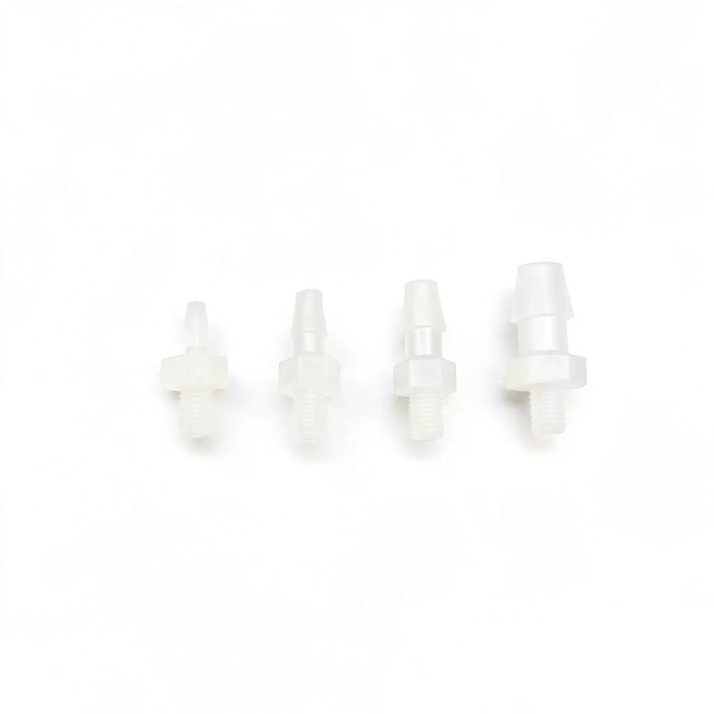 

Прямой соединительный фитинг из полипропилена с резьбой M5