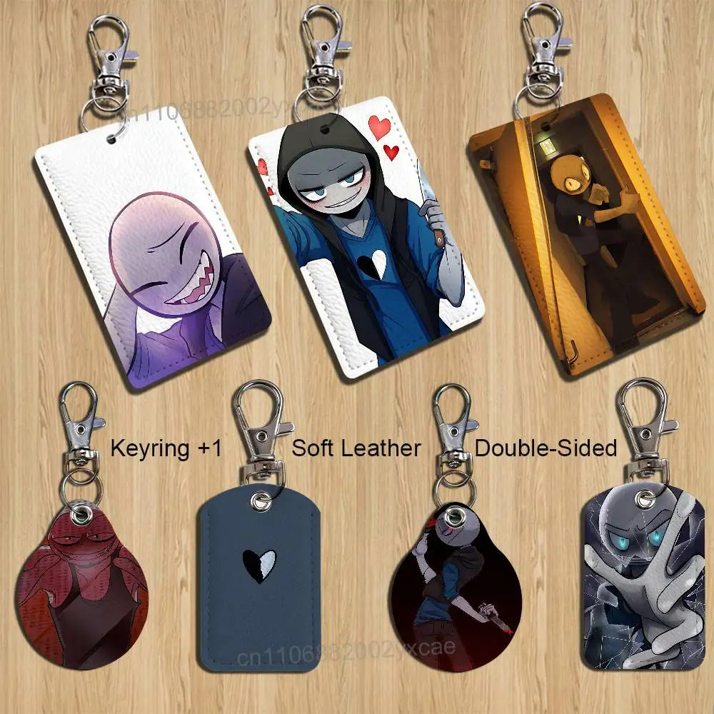 

Peter YB Game Your Boyfriend Card Holder Keychain Key Ring Door Lock Access Protective Case For Security Gift