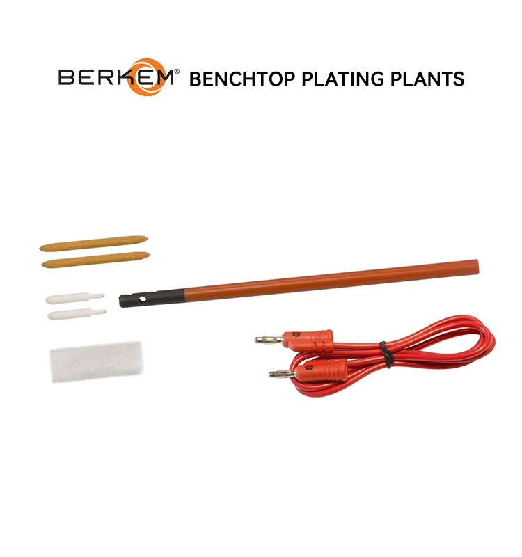 BERKEM STILOR 103 EVO Pen Plating Tools Set All-in-One Pen Potable Jewelry Plating Tool Kits for Pen Plating Machine Rectifier