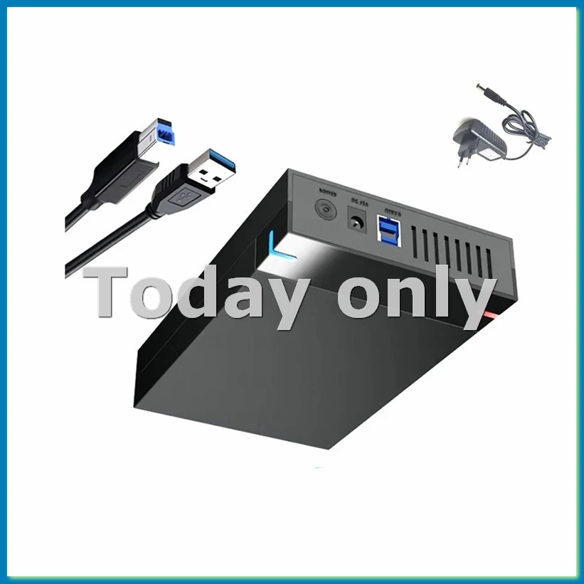 

Корпус для жесткого диска 3,5 дюйма SATA-USB 3.0 — корпус внешнего жесткого диска, передача данных, жесткий диск для ПК и ноутбука EU PLUG-A09I