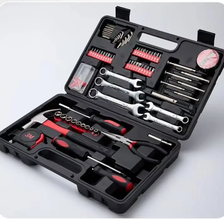 Hot Selling 146PCS Complete Hardware Tool Kit Household Repair Tool Set Combination Box Factory Direct