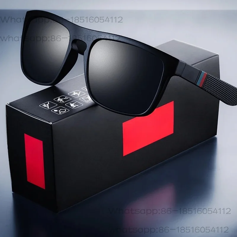 Fashion Square Vintage Polarized Sunglasses Men Women Retro Driving Fishing  Sun Glasses UV400 Eyewear