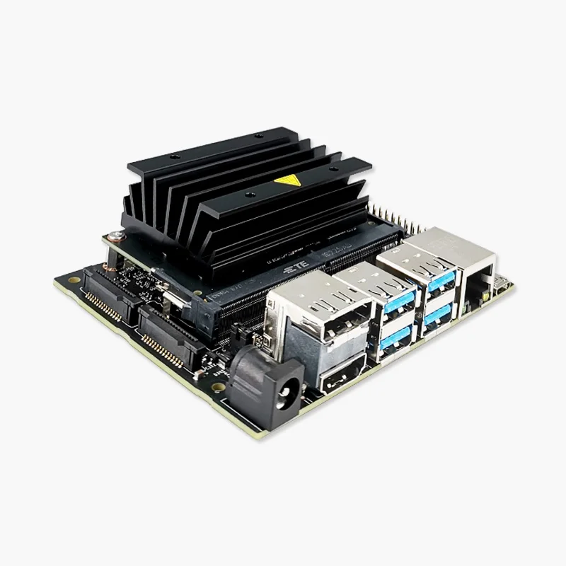 Jetson-Nano 4GB B01, Kit de desarrollador Original Nvidia, ordenador pequeño y potente para desarrollo de IA, compatible con redes neuronales para correr