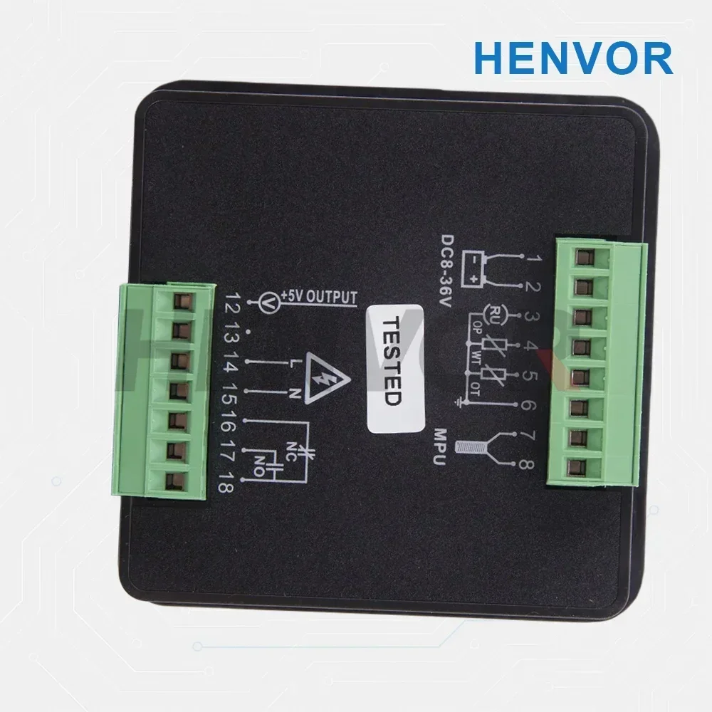 GM50H Engine Digital Meter and Generator Controller Diesel Genset Control Box Cabinet BX50H Multi Function