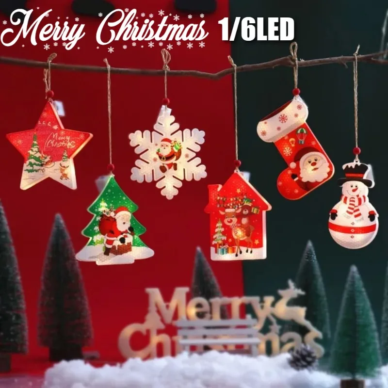 عطلة ثلج LED بطارية تعمل بالطاقة الديكور تصميم معلق مقاومة الطقس لعرض نافذة شجرة عيد الميلاد ديكور الحفلات