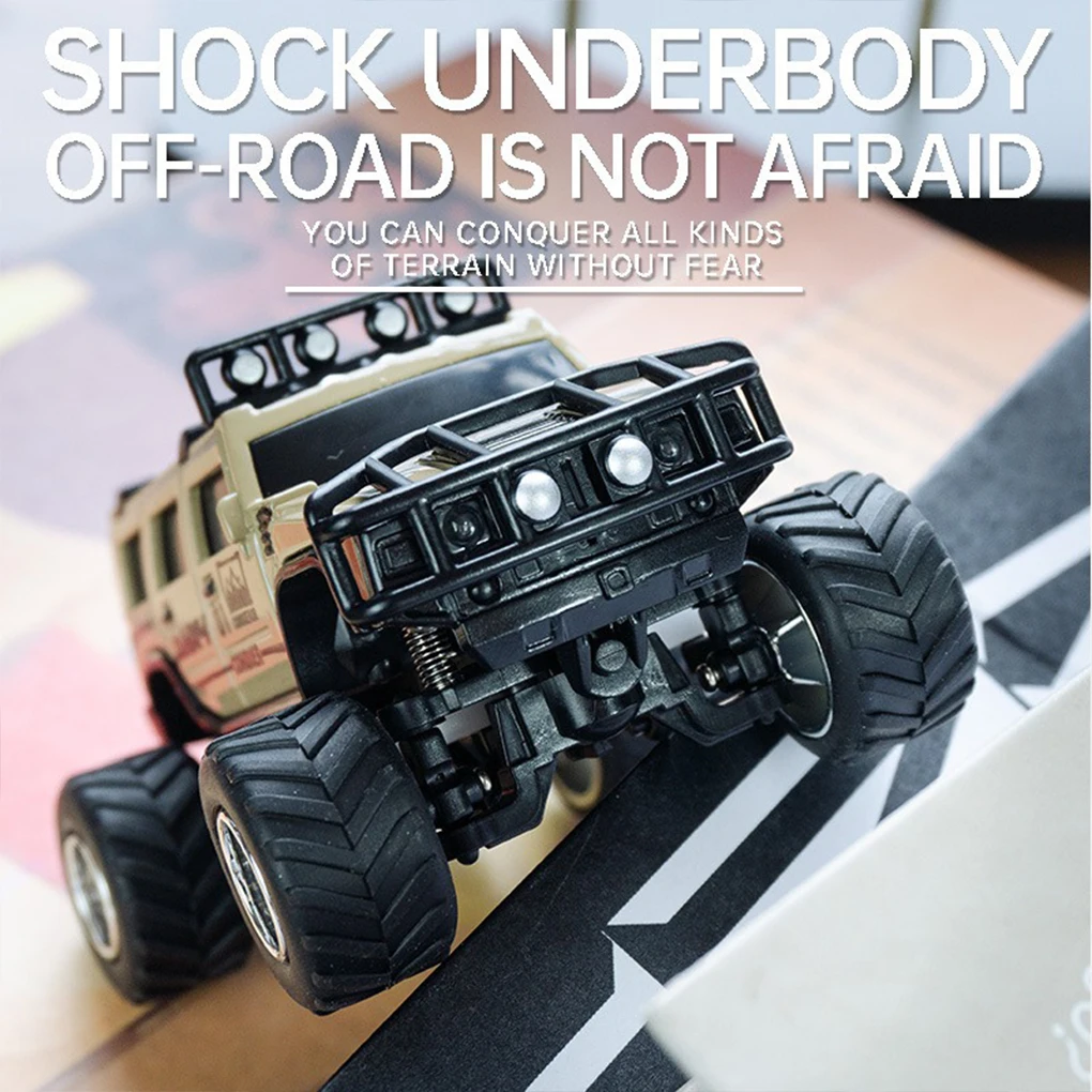 1/64 RC Car Mini 2.4G Climbing Off-Road Vehicle Simulation Remote Control Car with APP Birthday Christmas Gift Boys Toys