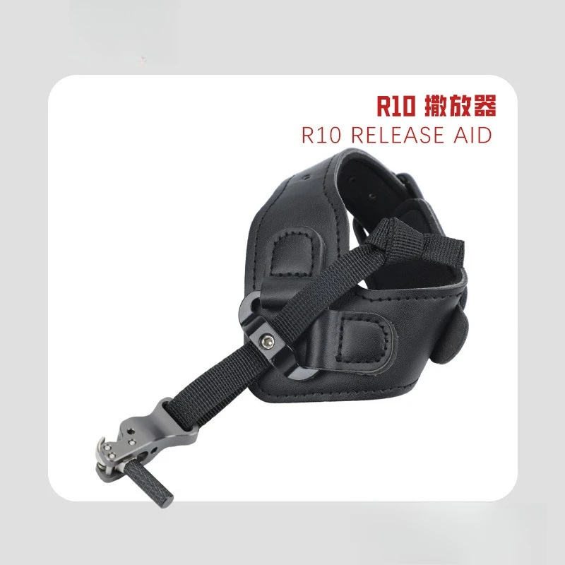 Bow and Arrow Equipment - R10 Wrist Strap Composite Single Hook Adjustable Release Device