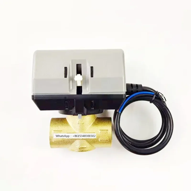 Central air conditioning electric two-way valve VN6013AJ1000T fan coil two-way solenoid valve 6 points