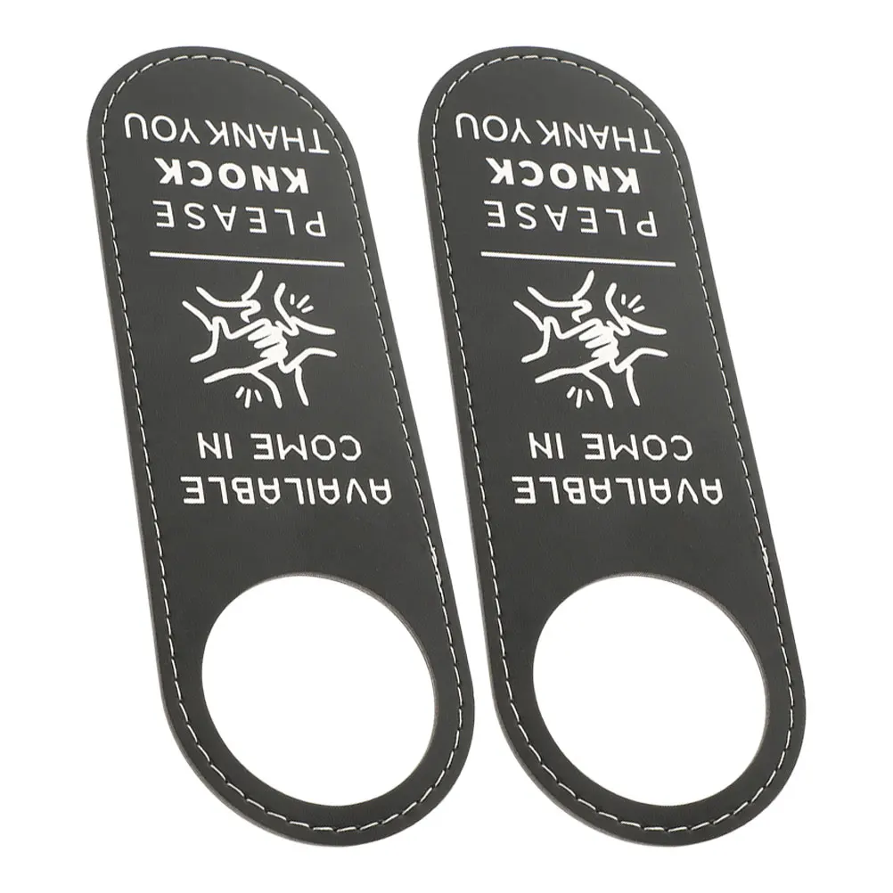 

2pcs Double Sided Meeting Room Door Sign Sturdy In Session Sign For Office Hotel Clinic Busy Privacy Indicator Hanging