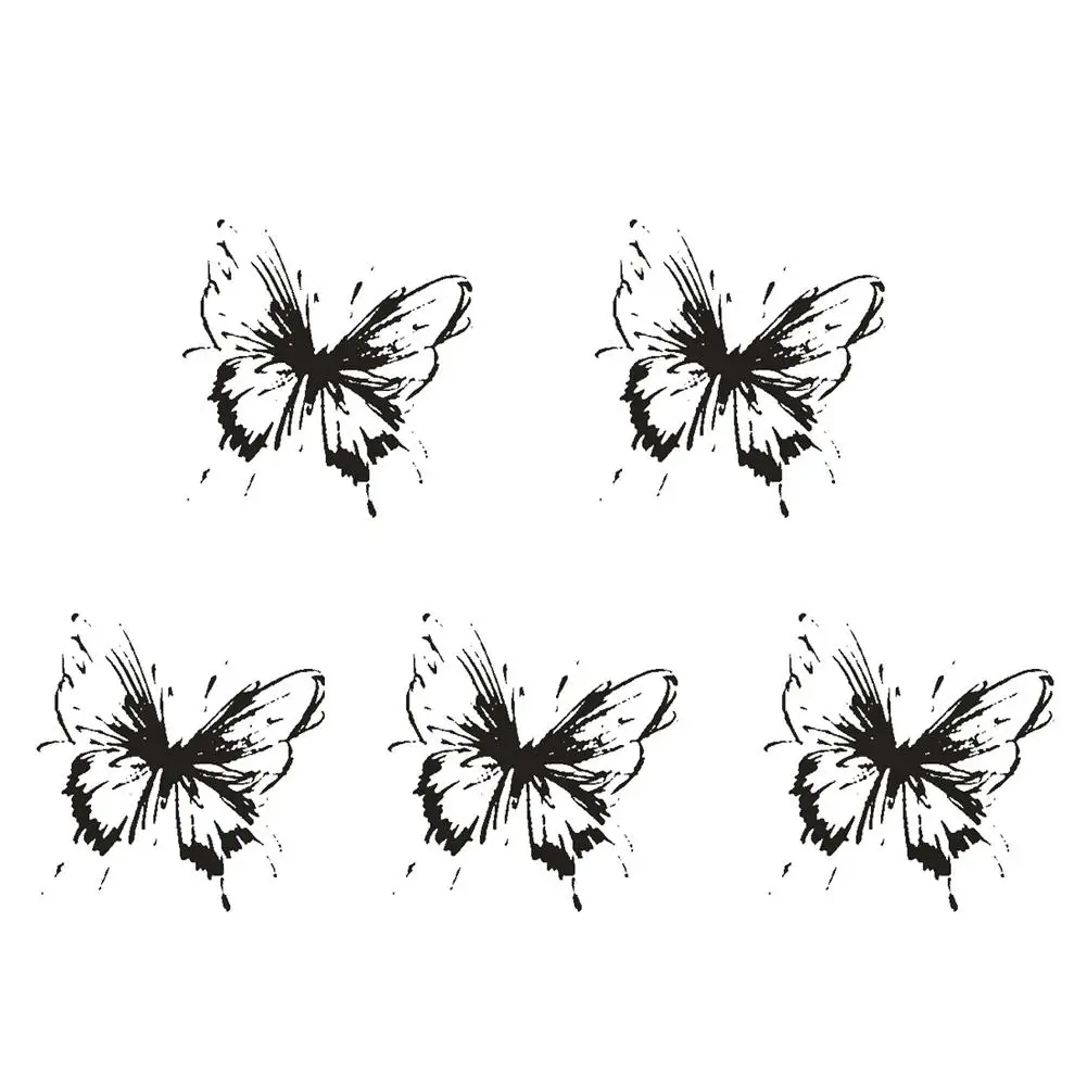 مقاوم للماء ملصقات الوشم المؤقت ، أسود ، فراشة ، الصدر ، اليد ، المرأة الوشم ، نقل ، الرقبة الفن ، ارتفع ، الجسم ، مثير ، فلاش ، K9W4