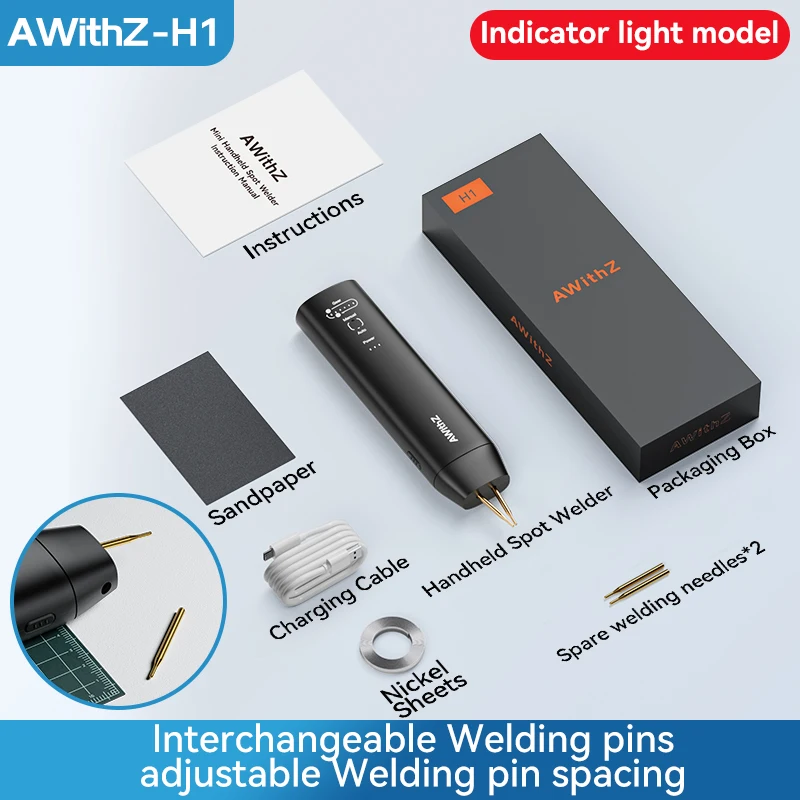 AWithZ ポータブルスポット溶接機 DIY ハンドヘルドスポット溶接機 90 AWithZ ポータブルスポット溶接機 DIY ハンドヘルドスポット溶接機 90