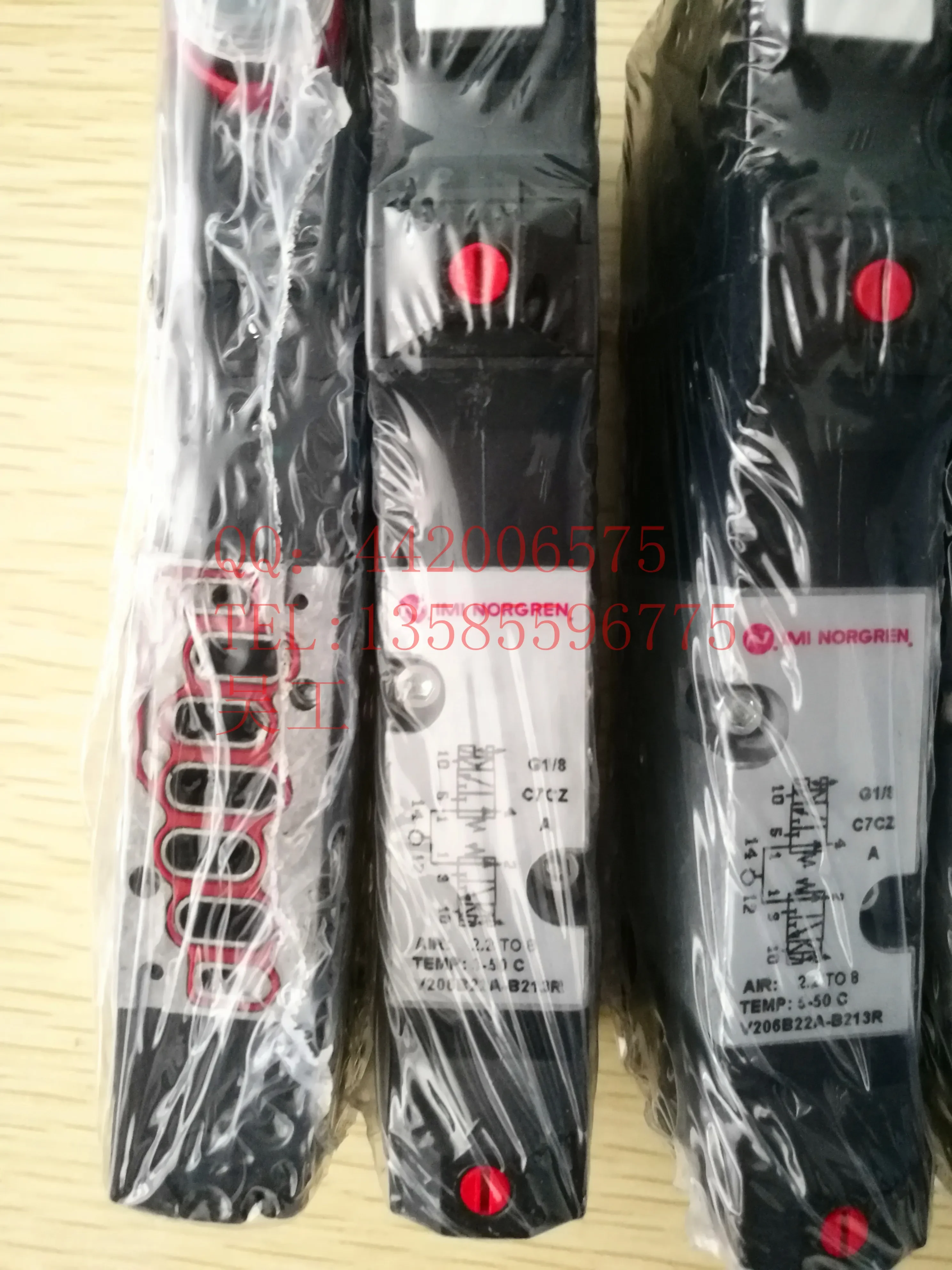 Norgren Solenoid Valve V206B22A-B213 Special Valve For Norgren Printing And Dyeing Industry
