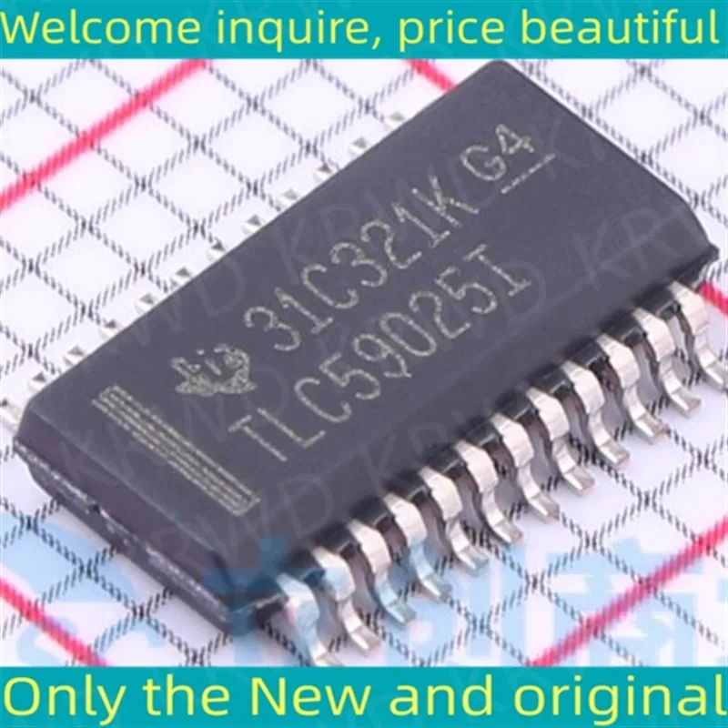 

10PCS TLC59025I New and Original IC Chip SSOP24 TLC59025IDBQR TLC59025IDB TLC59025I