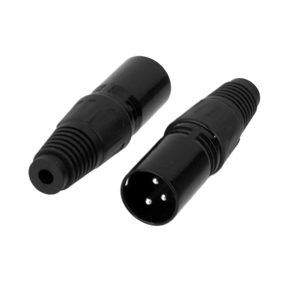 Para wysokiej jakości 3-pinowych męskich złączy XLR z konektorem do...