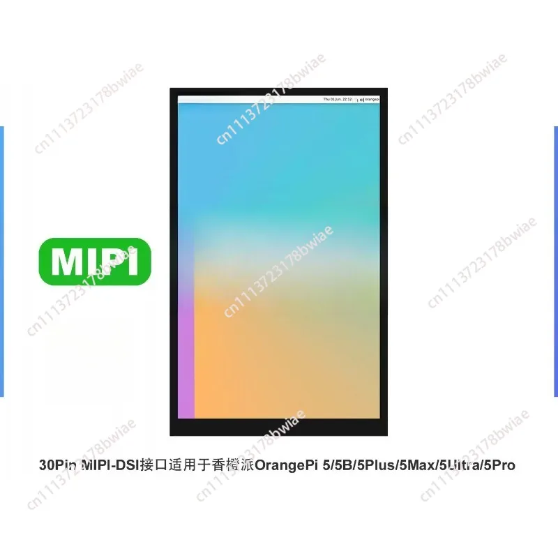 10.1inch mipi dsi capacitive touch screen 800*1280 fully laminated ips lcd for orange pie 5 series touch display screen