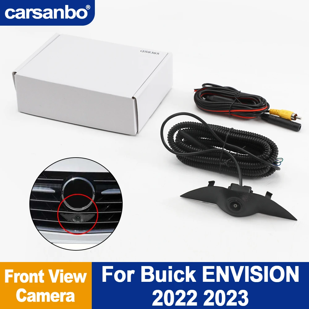Carsanbo For Buick ENVISION 2022 2023 Front View Camera Car Night Vision Fisheye Vehicle Front Camera