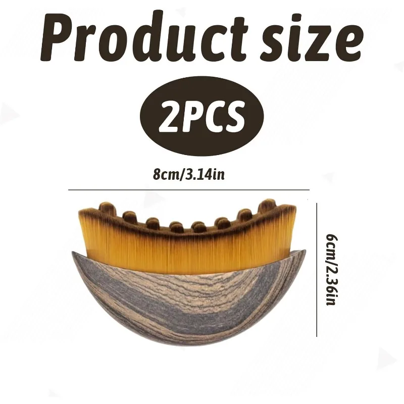 

Щетка для лимфодренажного массажа лица, для моделирования подбородка и овала лица, дренажный массажер для лица, эргономичный дизайн для точной приталенной по коже посадки.