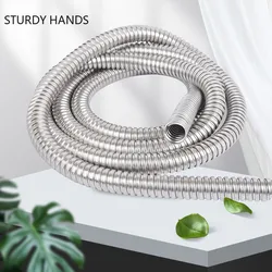 1M Cable Line Organizer Stainless Steel Pipe Wire Harness Casing Protection Cable Protector Electric Wire Sleeve Hose Conduit