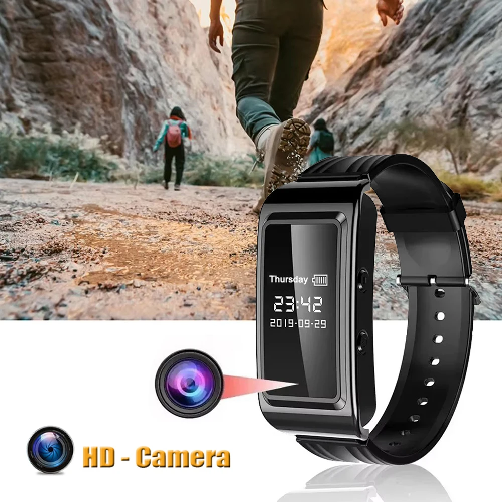 Mini Camera Watch Voice Video Recorder 1080P HD DV Professional Digital Bracelet Dictaphone Sound Small Micro For Home Secure