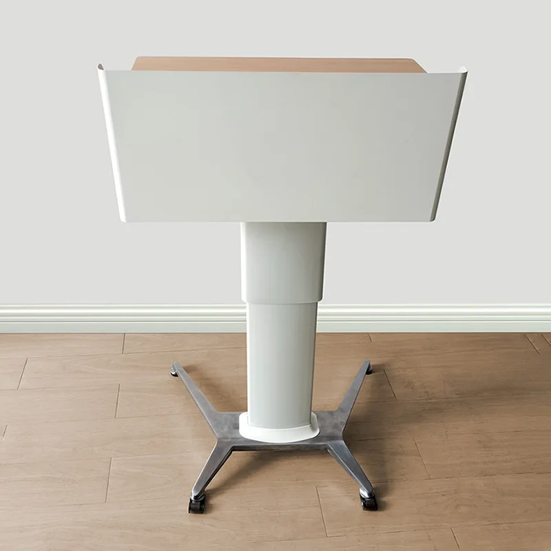 다기능 이동식 연단, 모던 심플 비즈니스 연단, 교육 회의 테이블