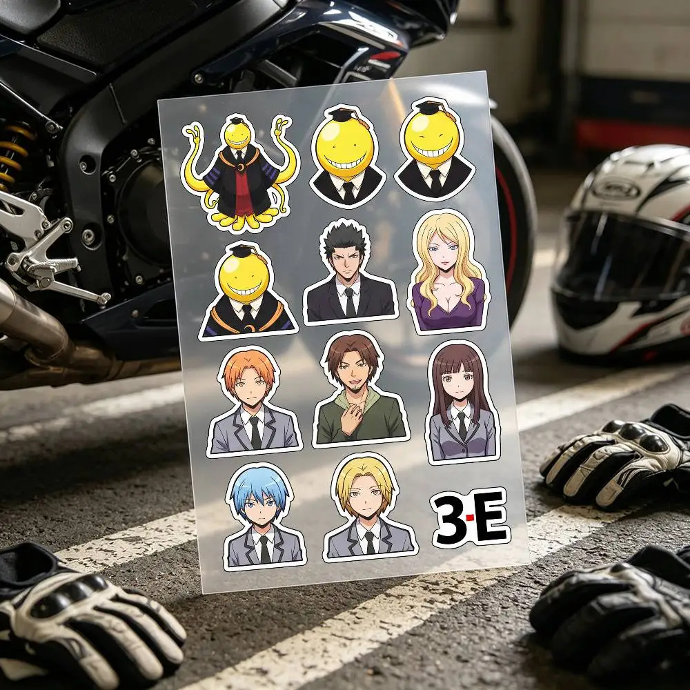 Assassination Classroom Stickers Auto Body Bumper Windows Motorcycle Laptop Walls Vinyl Decal Car Tuning Accessories