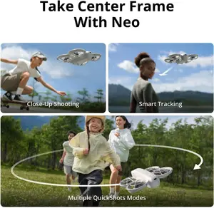DJI Neo Combo Drone Video Ultra-Stabil 4K FPV 135G Ringan & Portabel Pelindung Baling-baling Cakupan Penuh Stok Uni Eropa Asli Baru C0 12 drone vr penjualan terbaik - №