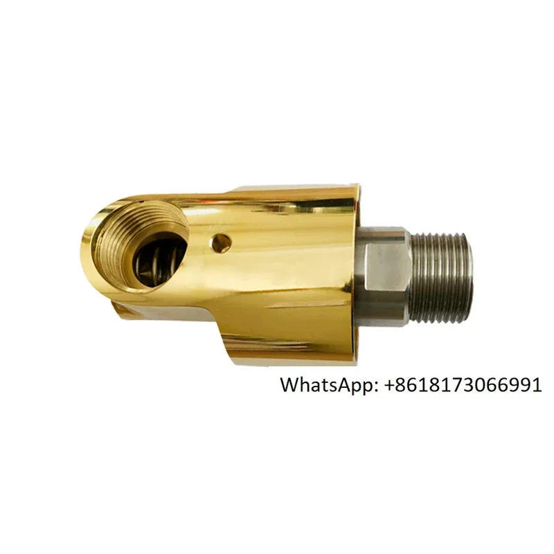 

High quality H-type rotary joint HS/HD cooling water oil air copper high-speed rotary joint 2 minutes -3 inches