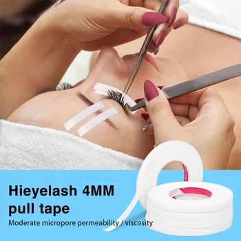 10 Uds. Cinta de extensión de pestañas de 4mm cinta adhesiva estrecha permanente cintas antialérgicas para levantamiento de pestañas al por mayor