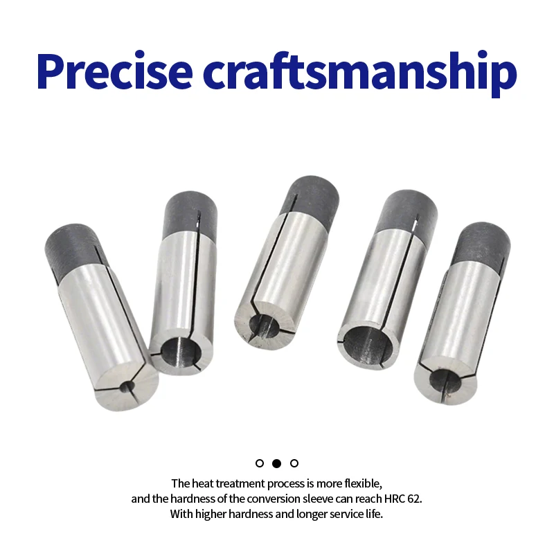 1pc CNC Router Tool Adapter Collet for Engraving Machine 3.175mm 4mm 6mm 6.35mm 12.7mm Milling Cutter Transfer Adapter