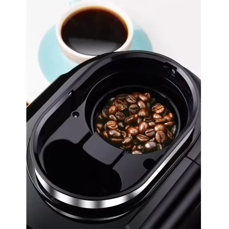 Electric Coffee Grinder Automatic Household Mini Maker 3-5 Cups Capacity Multifunctional Plastic Case Easy Clean American