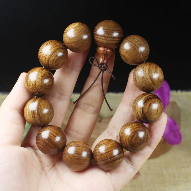 Factory Wholesale Black Rosewood Bracelet20mmBeads Bracelet8mmMen's and Women's Rosary Jewelry Gift