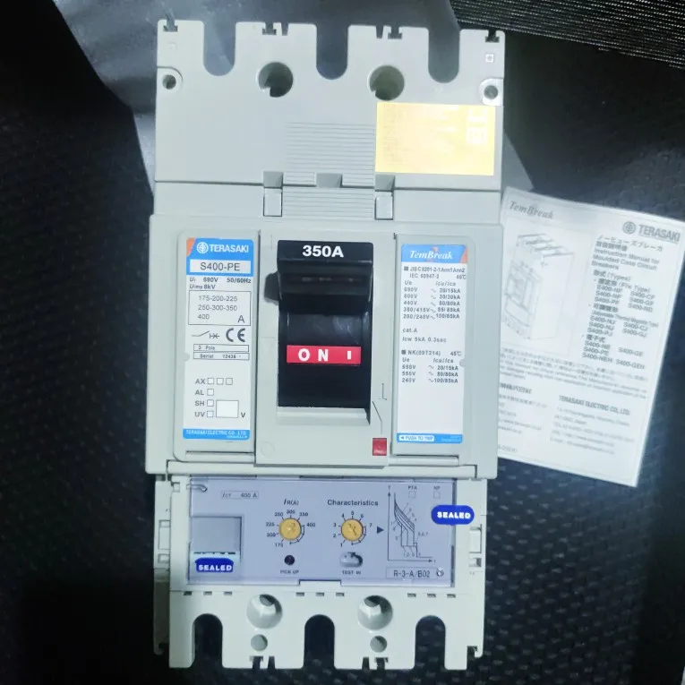 TERASAKI S400-PE 175-400A 3P Plug-in