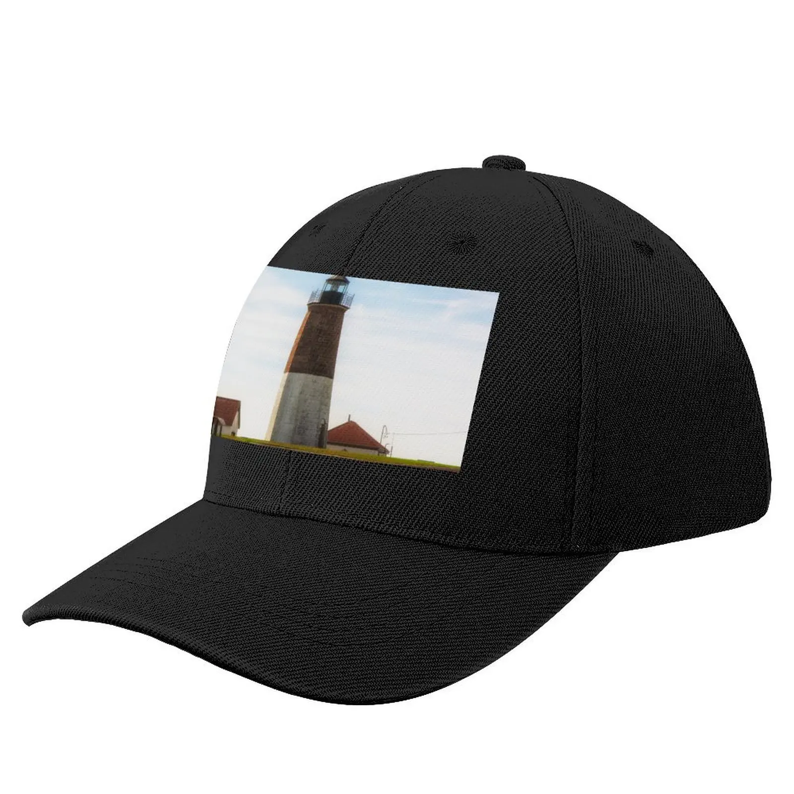 Point Judith Light House Baseball Cap Mountaineering Gentleman Hat Beach Bag Beach Ladies Men's