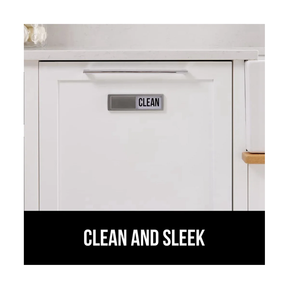 علامة مغناطيس نظيفة وقذرة لغسالة الأطباق، مغناطيس مصراع شديد التحمل لغسالة الأطباق، ملحقات المطبخ