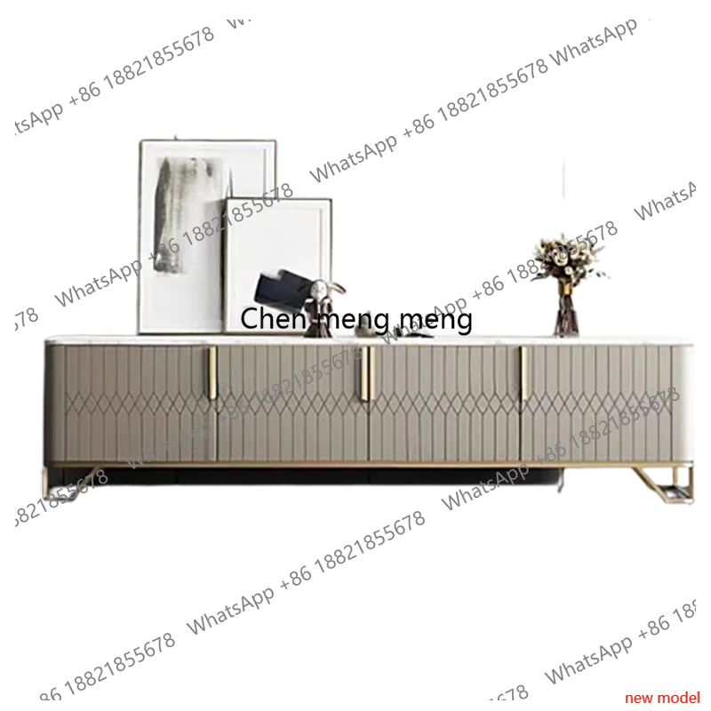 N138Modern Classic Tv Stand Trendy French Premium Luxury Tv Stand Unique Minimalist Mobiletto Porta Tv Living Room Furniture