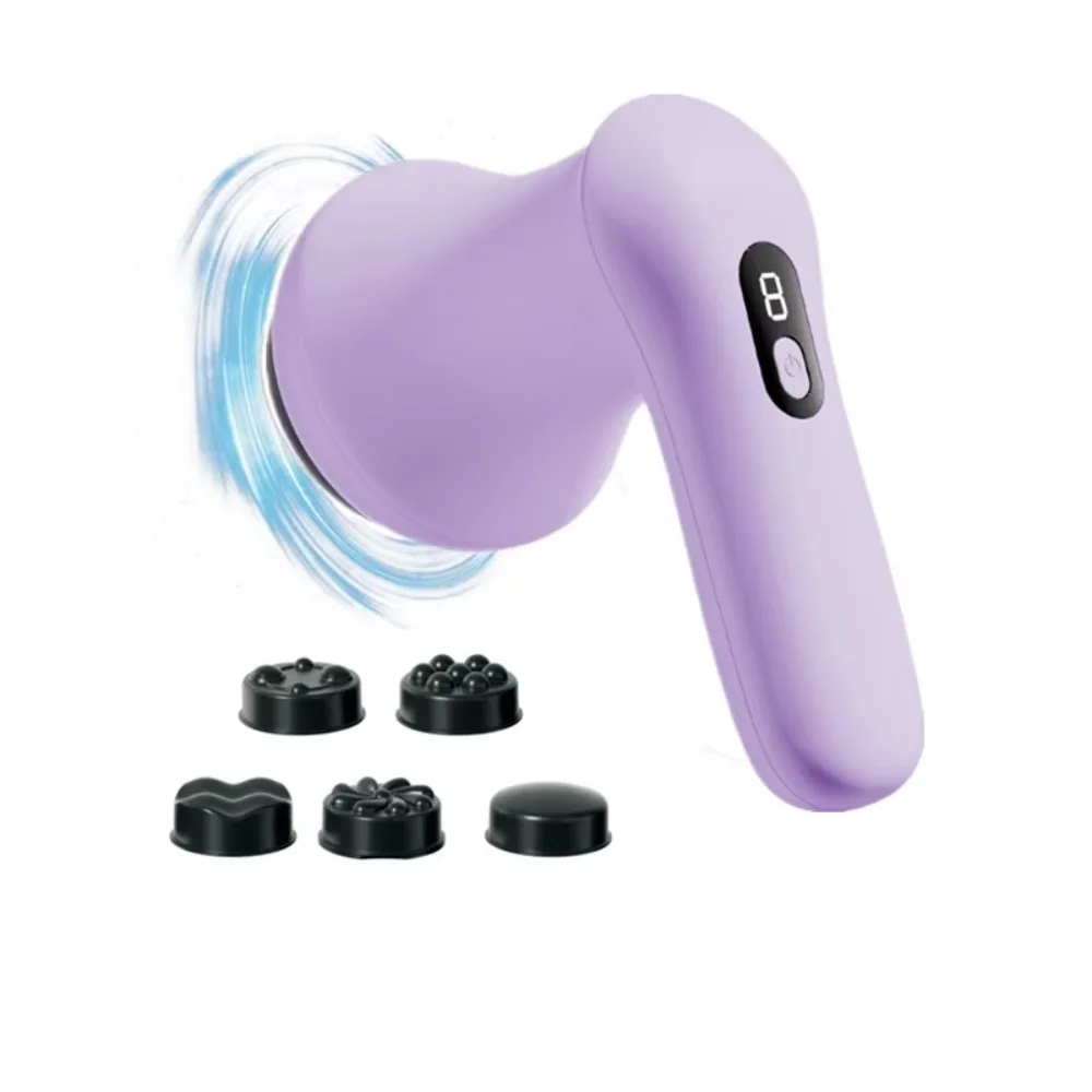 Handheld Electric Body Massager, 9‑Speed High‑Power Vibration Massage Device for Body Muscle & Skin Relaxation