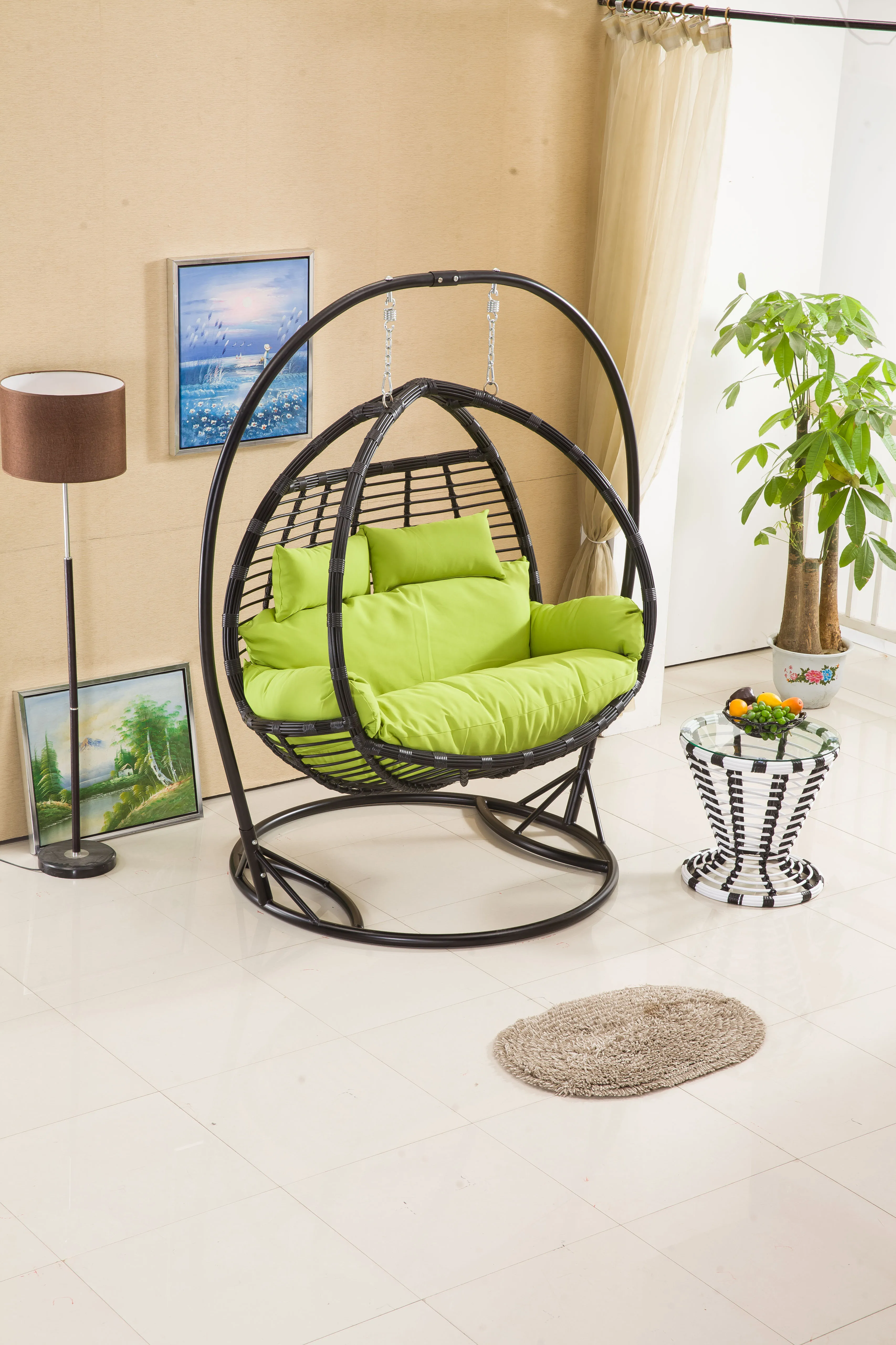 xx-Darwin Silla Colgante Negra - Outdoor Furniture Darwin reseña y precio
