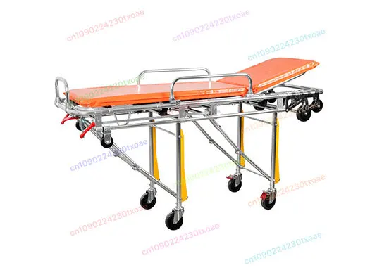 Portable Hospital Emergency Stretcher, Adjustable Detachable Foldable for Ambulance & First Aid Quick Transport
