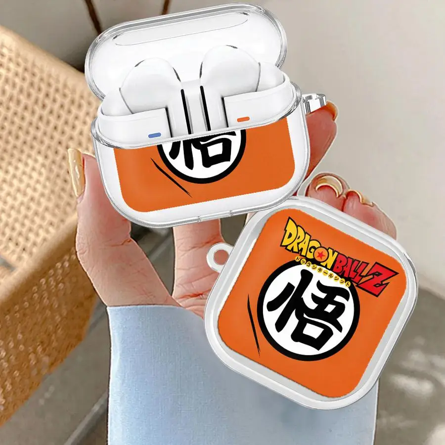 D-ragonS B-allS Logo Case For Samsung Galaxy Buds 3 FE 3Pro 4 Pro 2 4Pro 2Pro Live Clear Earphone Cases Cover With Hook