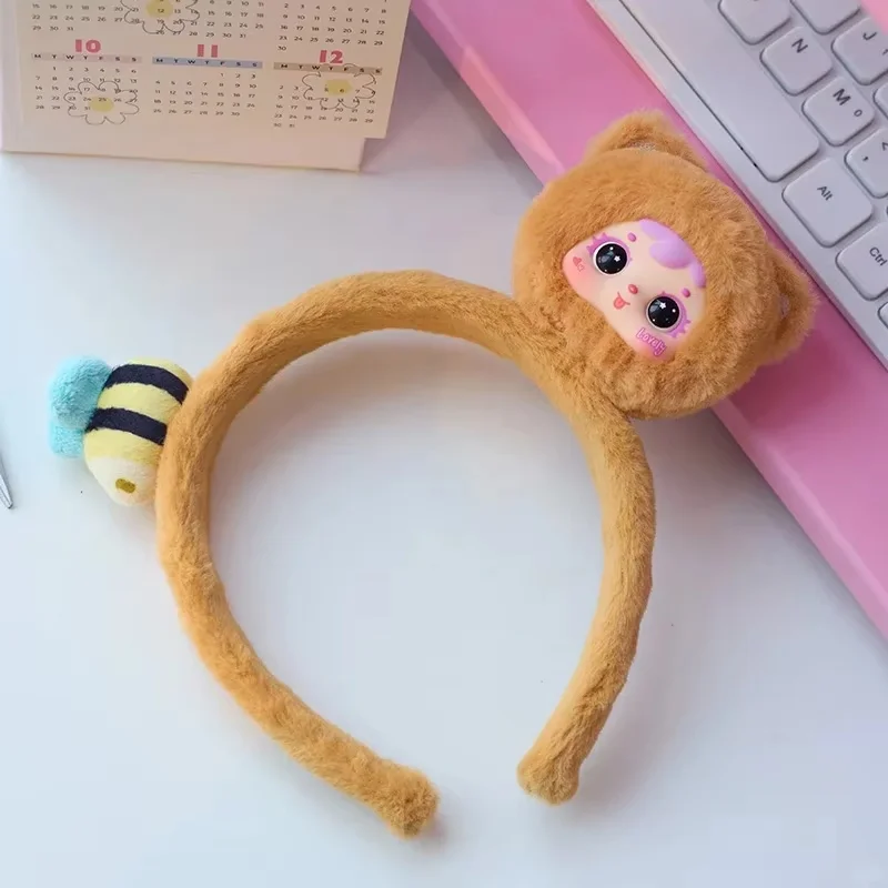 Seri Aksesoris Rambut Samuel Animals Hairband Plush Blind Box Dekorasi Boneka Lucu Mainan Trendi Kotak Misteri Hadiah Kejutan untuk Gadis
