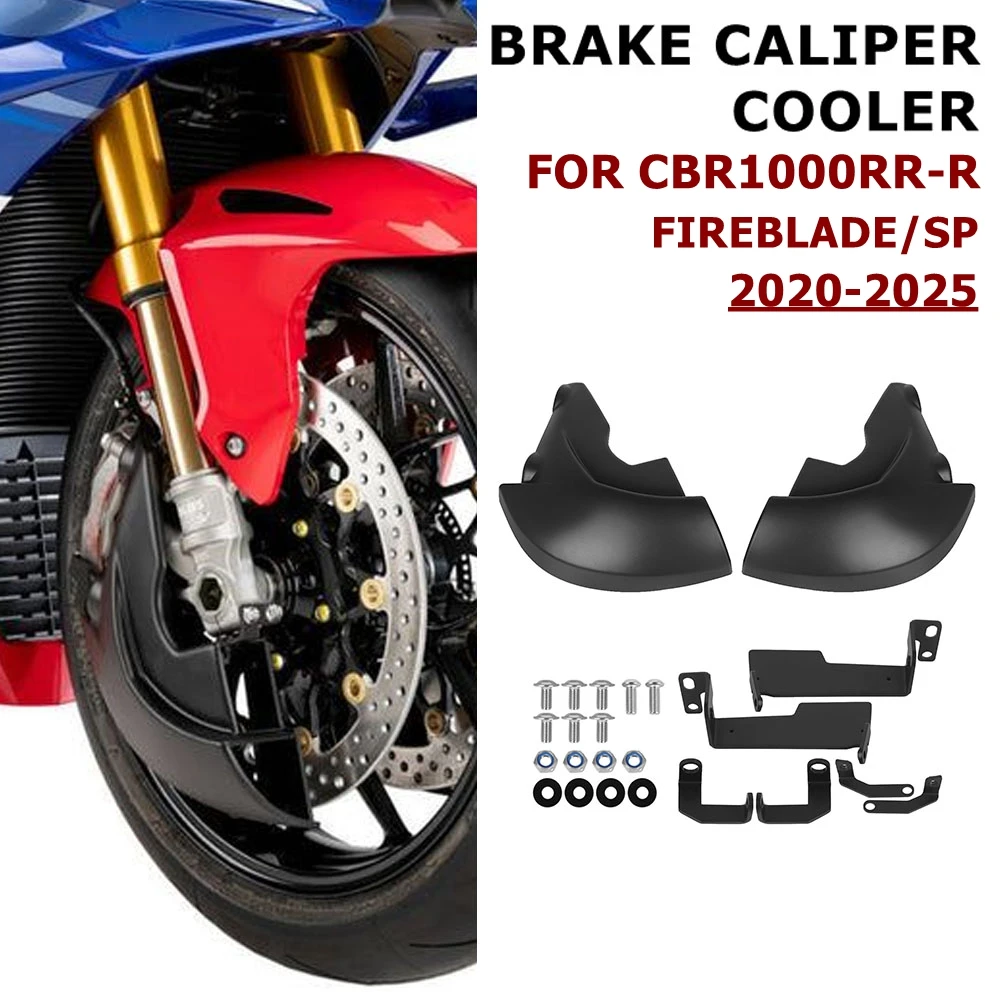 

For Honda CBR1000RRR CBR1000RR-R CBR 1000 RRR FIREBLADE SP 2020-2025 Motorcycle Brake Caliper Air Cooling Ducts Cooler Guard
