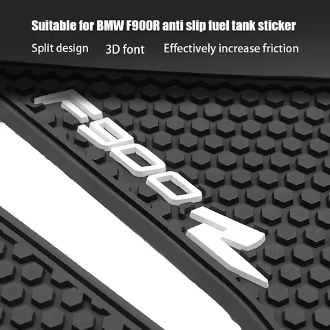 BMW F900R F 900R F 900 R f900r 2020 2021 2022-2024 मोटरसाइकिल टैंक पैड टैंक स्टिकर पैड नॉन-स्लिप साइड फ्यूल रबर वाटरप्रूफ के लिए 6 best sales एफजेआर - №4