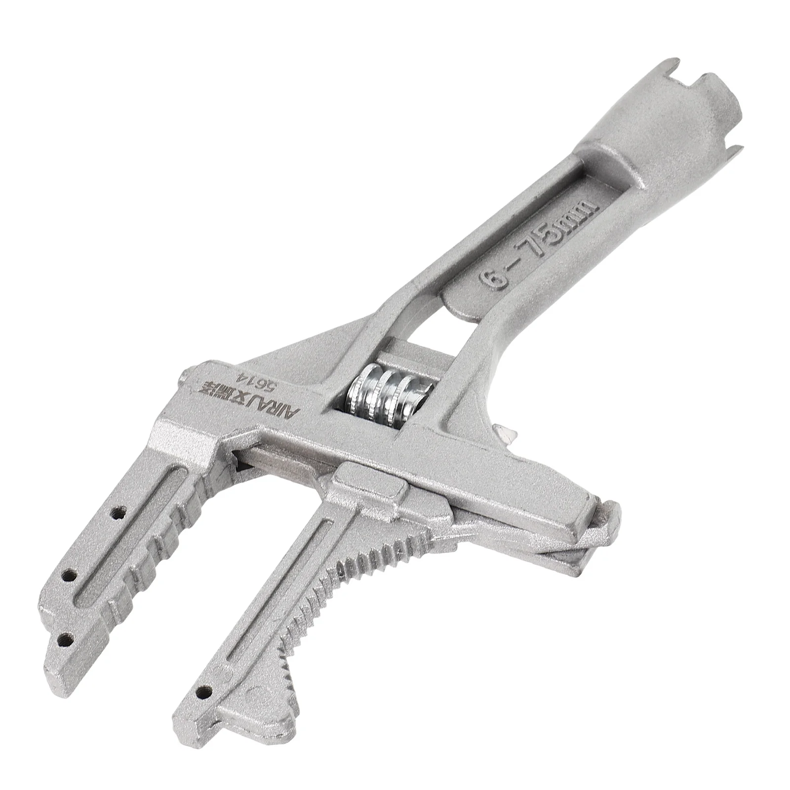 

Large Opening Durable Metal Spanner Faucet Sprinkler Repair Installation Leakproof Grip Pipe Compatibility Plumbing Tool Kit