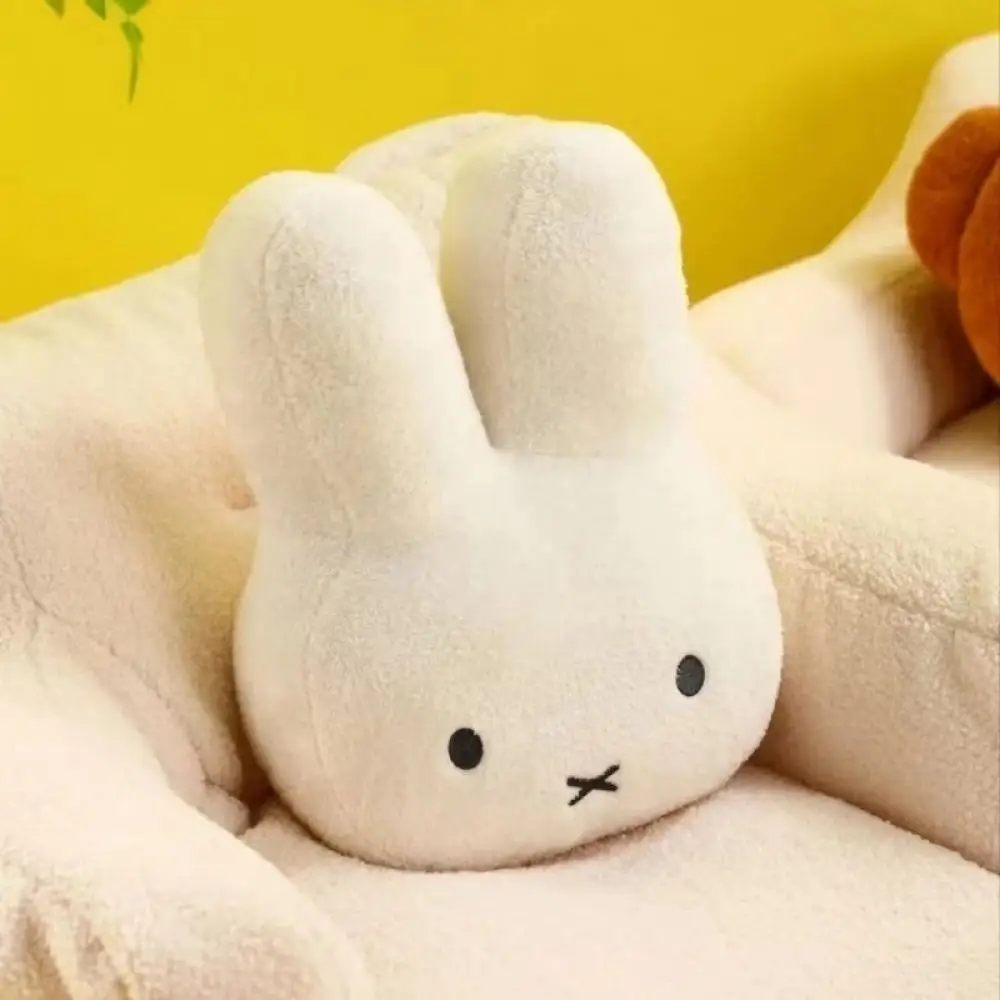 

Подушка для куклы Miffy Rabbit Miffy с героями мультфильмов Kawaii, аниме, периферийные устройства, 40 см, большая плюшевая игрушка, детская успокаивающая кукла, подарок на день рождения