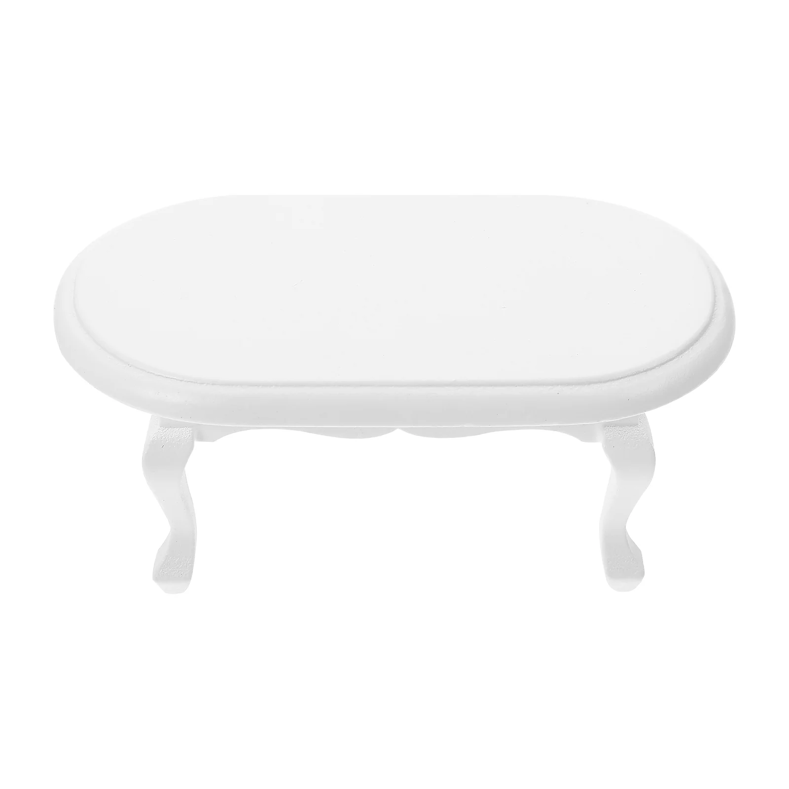 Mini Retro Coffee Table End Toy House Furniture Miniature Tea Simulation Small Model Decor